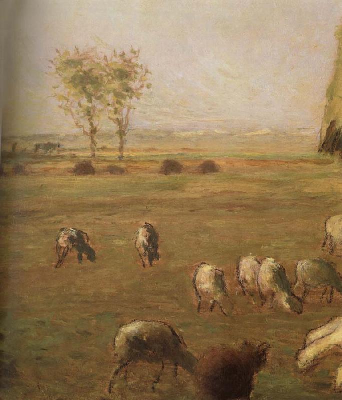 Jean Francois Millet Detail of  Spring,haymow oil painting picture